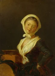 Un organillero (una mujer de Saboya)